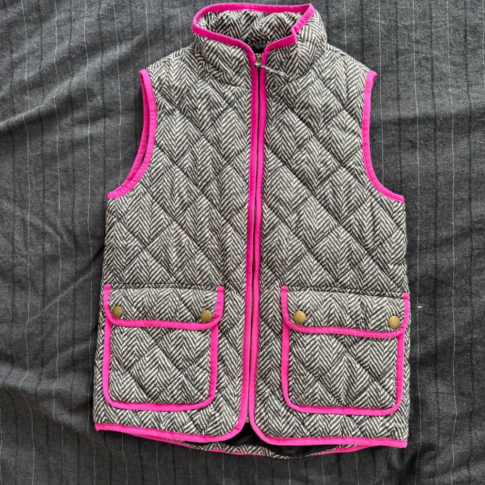 Crew Cuts J Crew Herringbone Vest Size 8